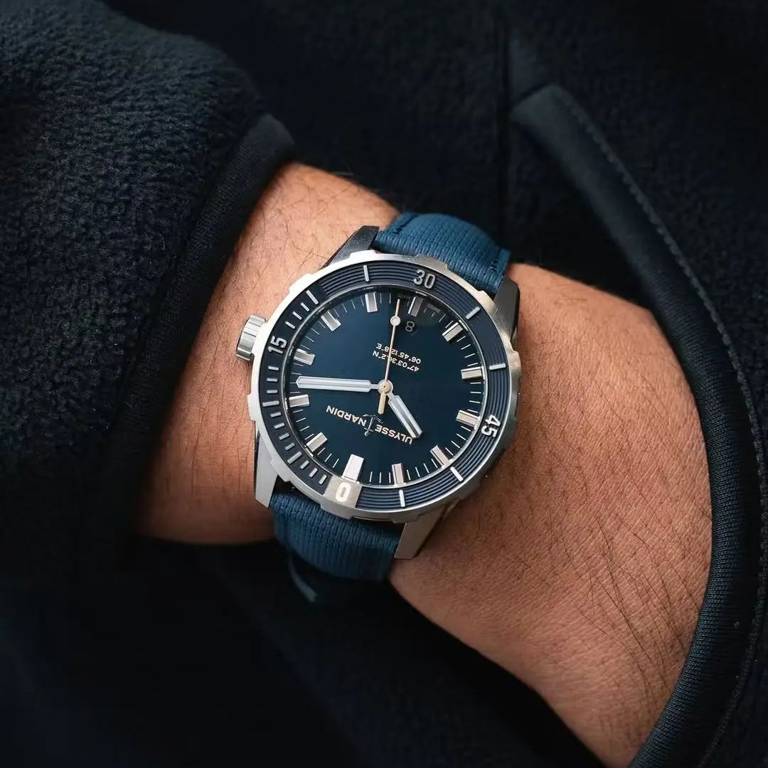 Cartier Watch Santos - Neues Design Sailcloth Signature Strap Delug