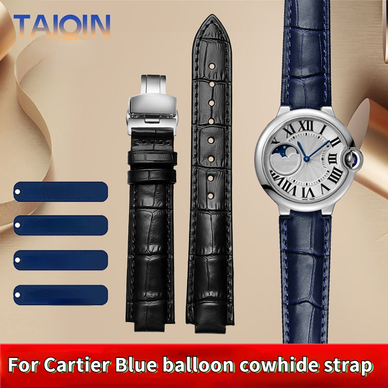 Cartier Watch Ballon Bleu - 14-8mm 16-8mm 18-11mm 20-12mm 22-14mm Männer