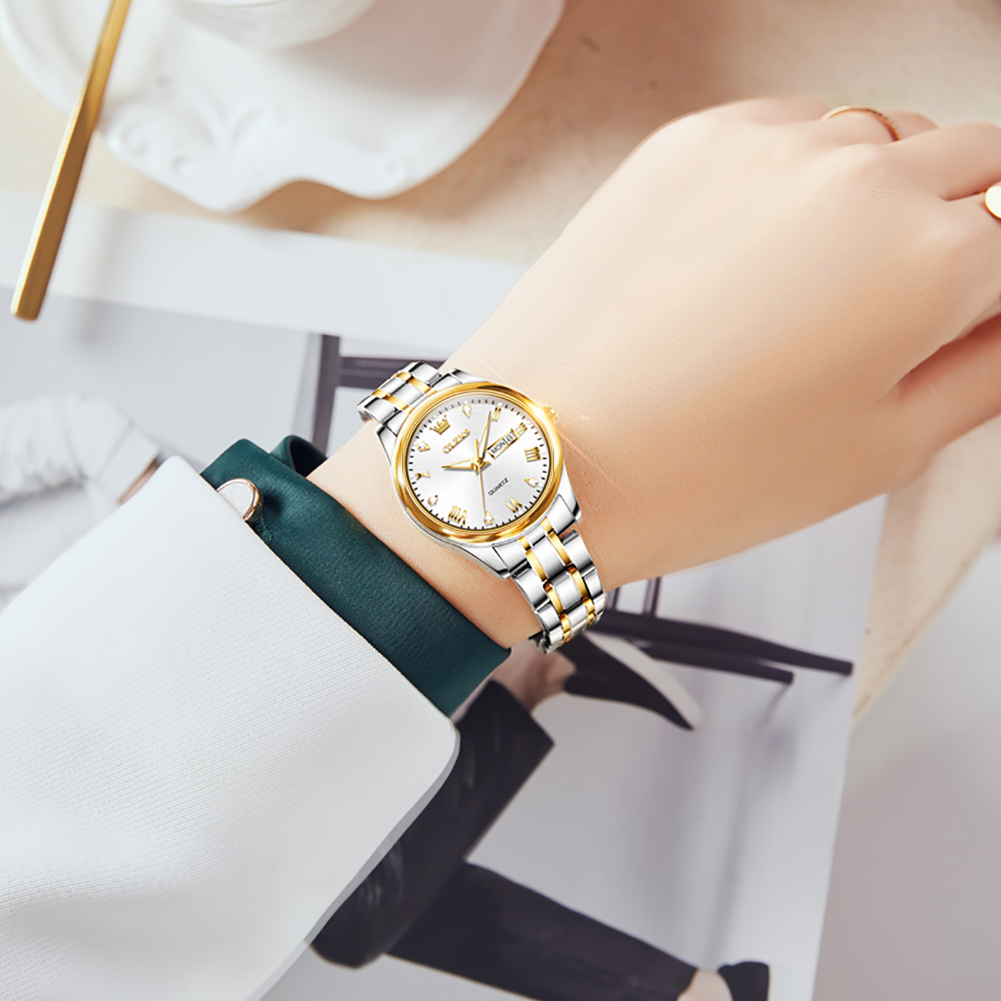 Olevs neue Mode Frauen Quarzuh – Stainless Bracelet Diver Bewertung und Preis