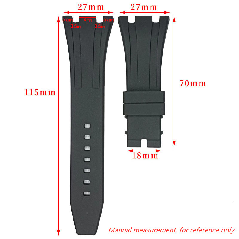 Gummi-Silikon-Uhrenarmband für – Audemars Piguet Watch Royal Oak Bewertung und Preis