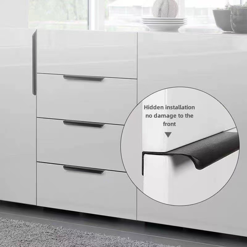 Versteckte Aluminium-Schrankgr – Curved Spring Bar Bewertung und Preis