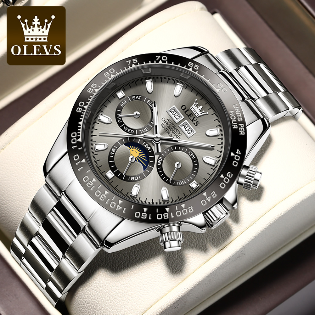 OLEVS 6654 Luxus-Herrenuhr, Ch – Rolex Watch Submariner Bewertung und Preis
