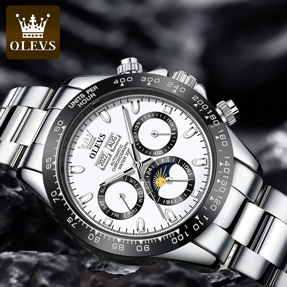 OLEVS 6654 Luxus-Herrenuhr, Ch – Rolex Watch Submariner Bewertung und Preis