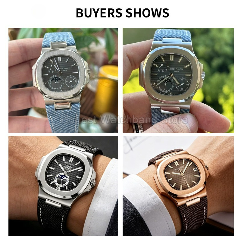Atmungsaktives, schweißableite – Patek Philippe Watch Nautilus Bewertung und Preis